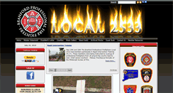 Desktop Screenshot of local2533.com